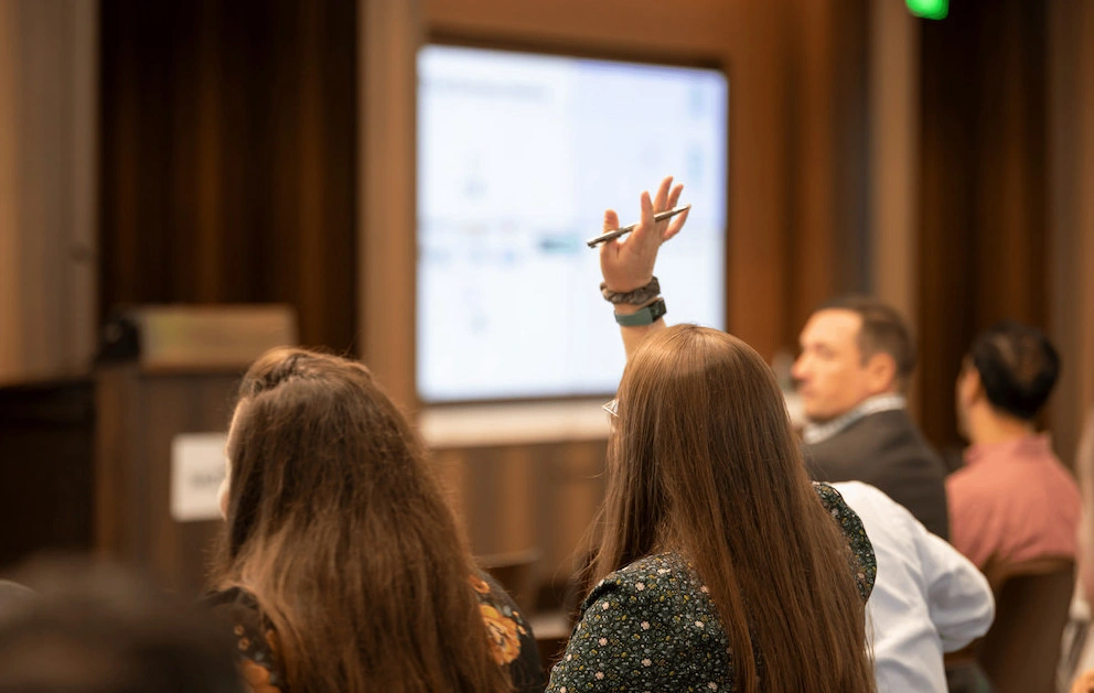 Photo of the public at Seeq's Conneqt event