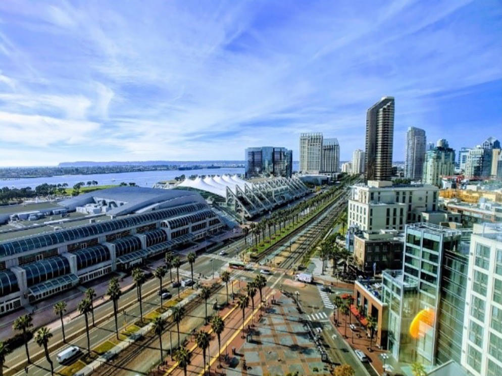 Photo of San Diego skyline