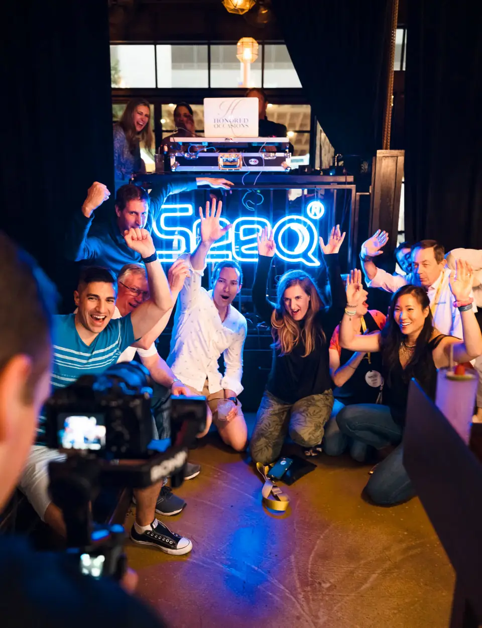Seeq team having a good time