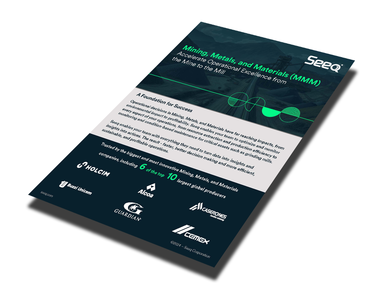Seeq Mining Metals and Materials Brochure